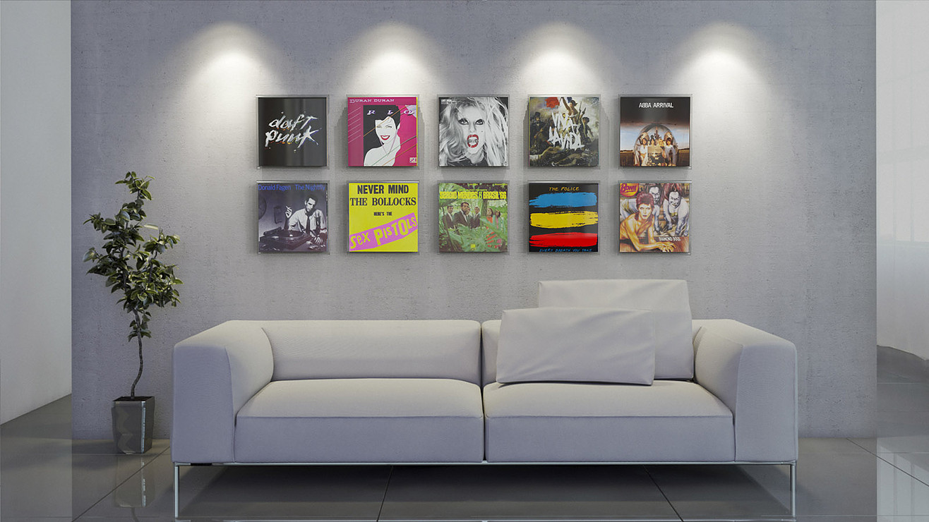 Wag The Wall Magic Vinyl Display