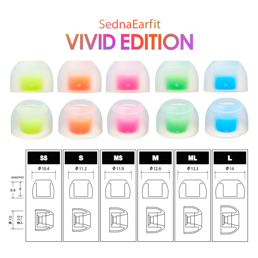 AZLA SednaEarfit VIVID EDITION